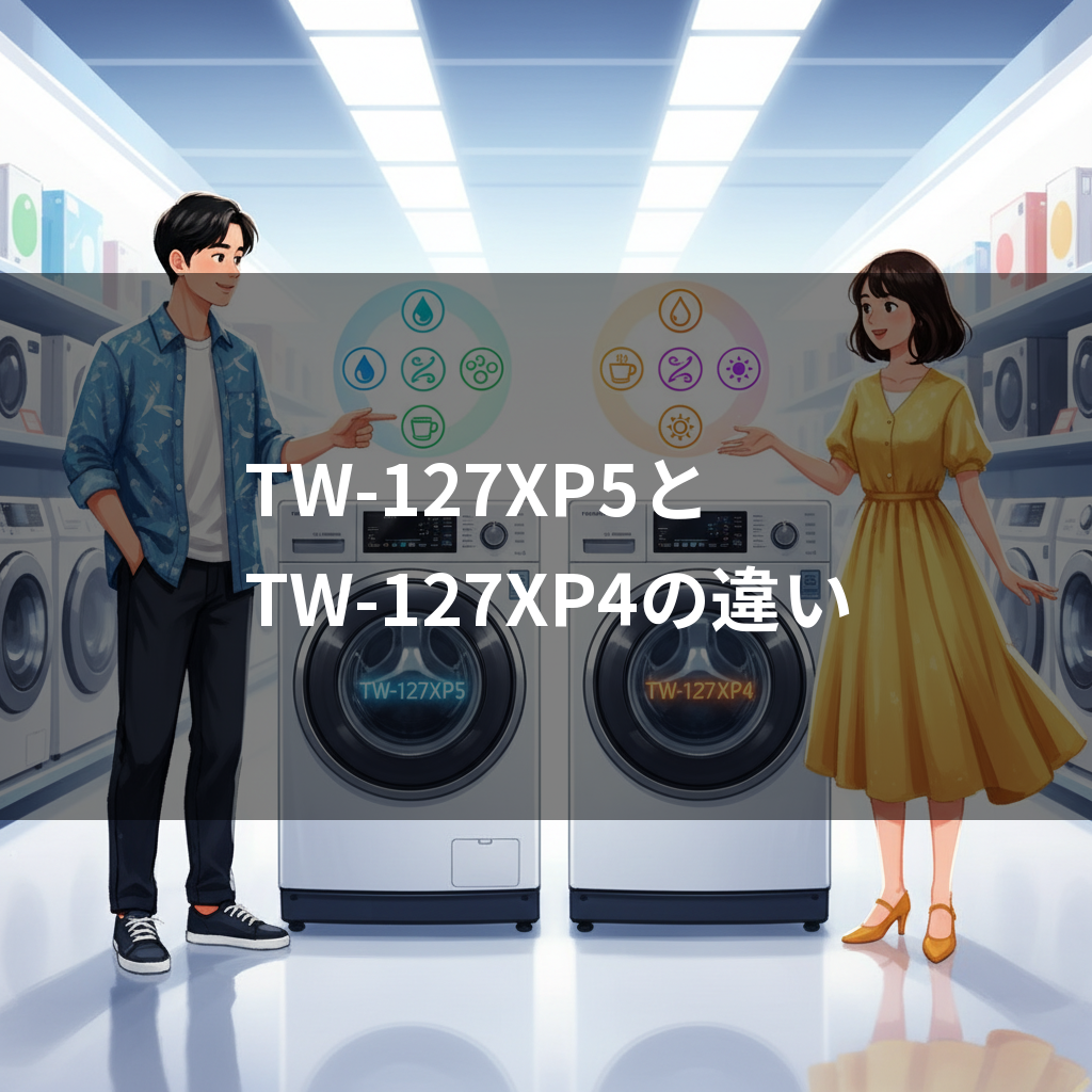 TW-127XP5とTW-127XP4の違い