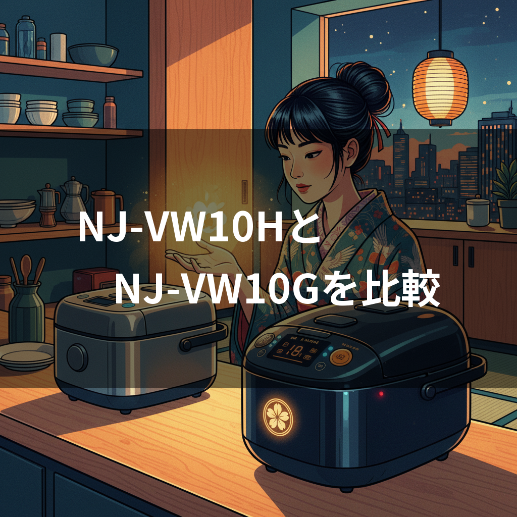 NJ-VW10HとNJ-VW10Gの違い
